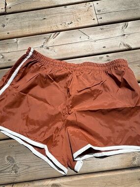 Volcom Coco Ho Runner Shorts- Dark Clay - Women’s XL- water resistant